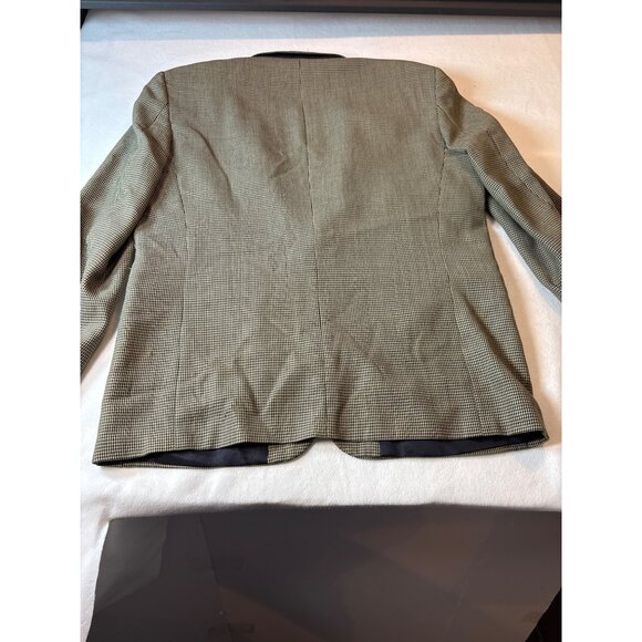 Mens Oscar Dela Renta Blazer   2-Button Single-Breasted  Classic Fit  Black 42r - Picture 10 of 13